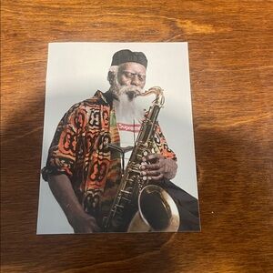 Supreme pharaoh sanders sticker